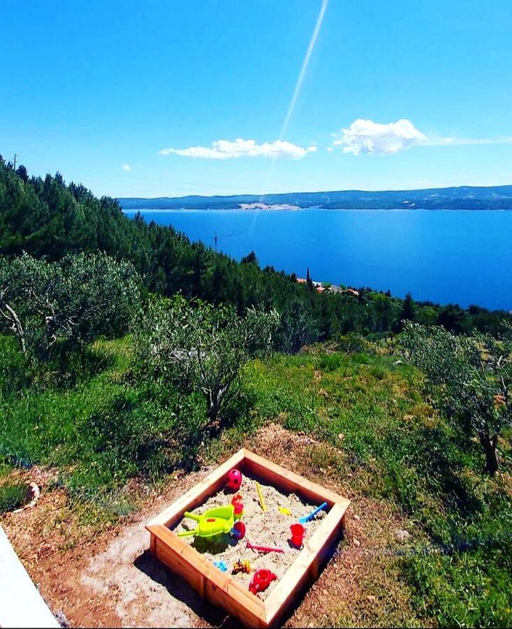 Bella Vista With Jacuzzi 1 Villa Omis Bagian luar foto