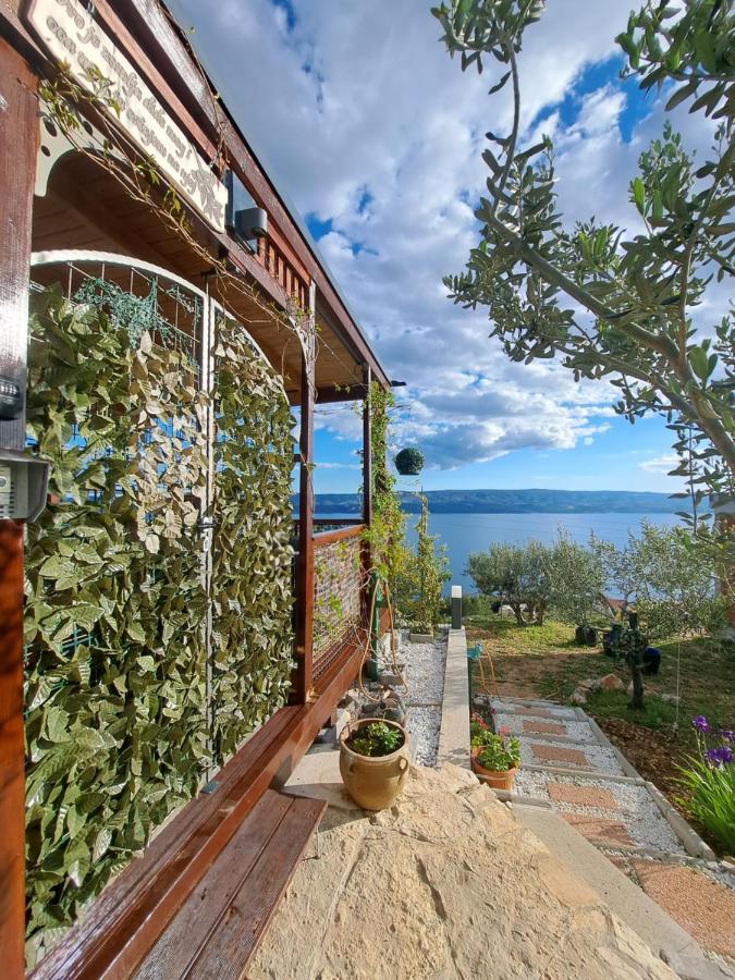 Bella Vista With Jacuzzi 1 Villa Omis Bagian luar foto