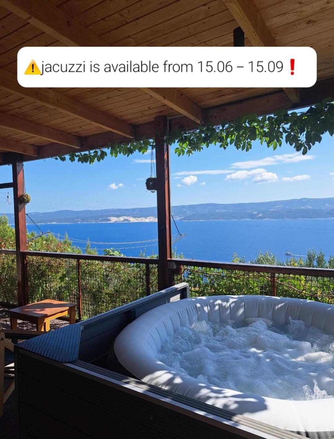 Bella Vista With Jacuzzi 1 Villa Omis Bagian luar foto