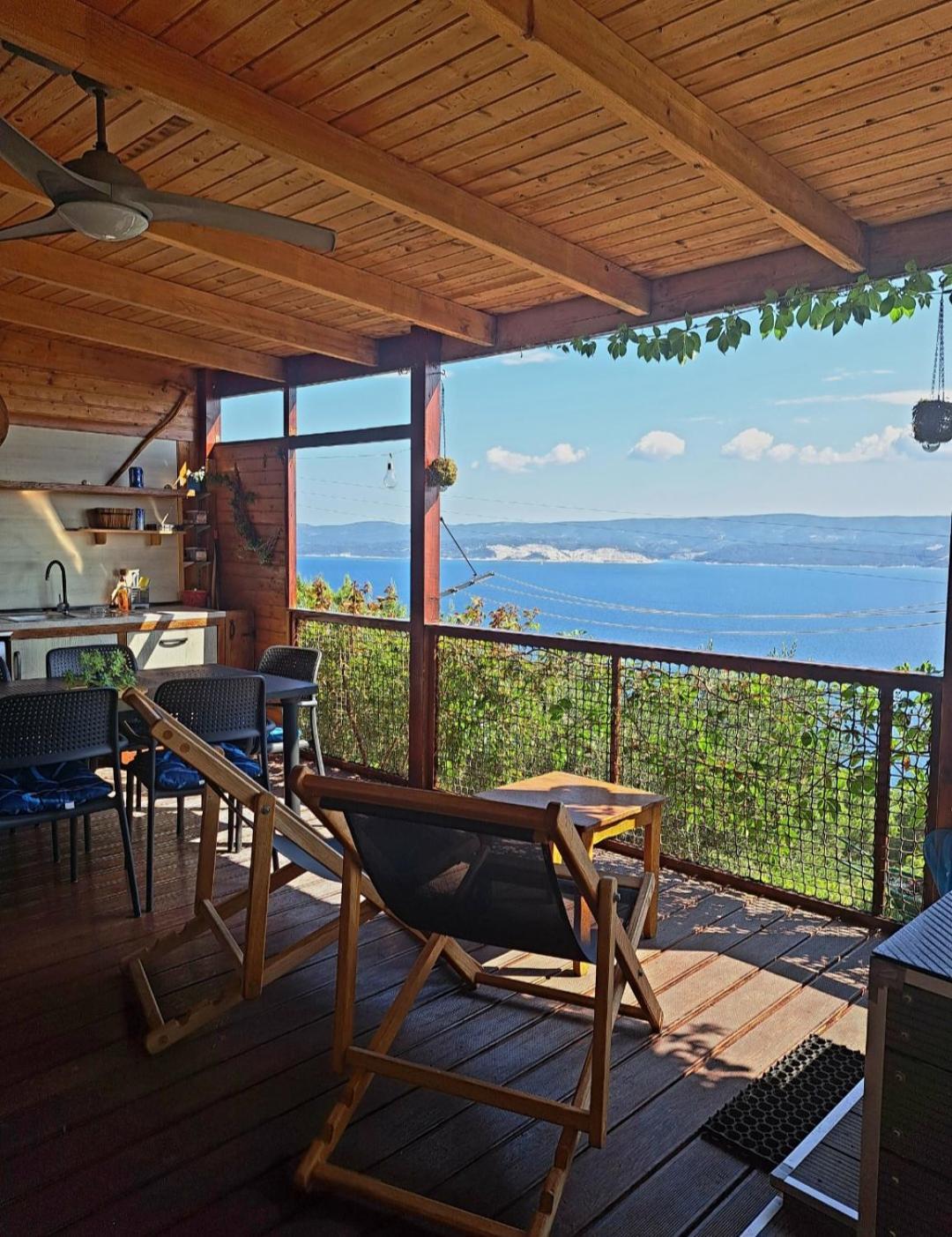 Bella Vista With Jacuzzi 1 Villa Omis Bagian luar foto