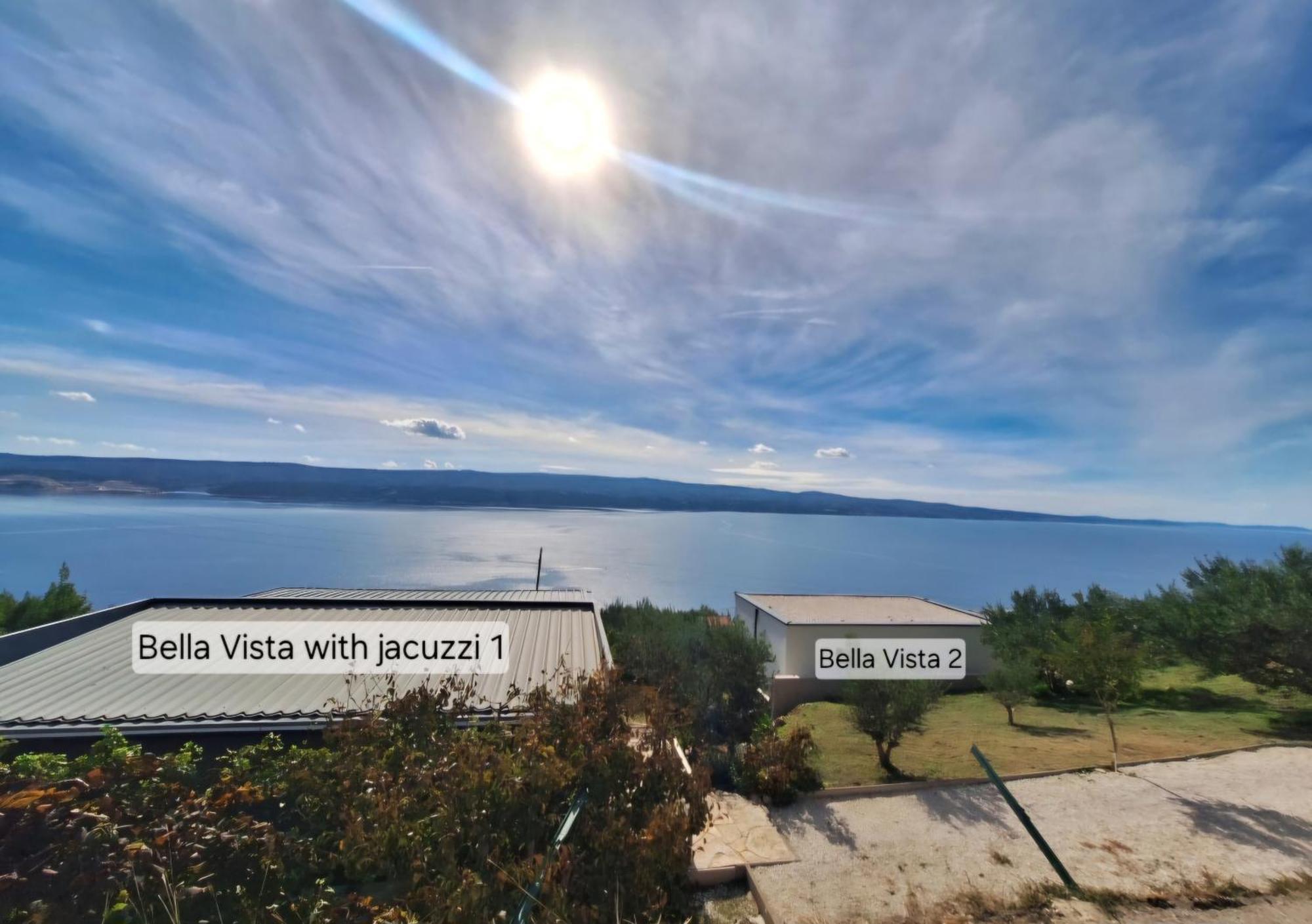 Bella Vista With Jacuzzi 1 Villa Omis Bagian luar foto
